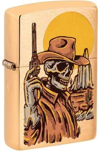 Zippo Feuerzeug Wild West Skeleton