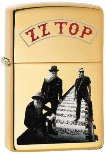 Zippo Feuerzeug ZZ TOP PL254B Gold Zippo Feuerzeug ZZ TOP PL254B Gold