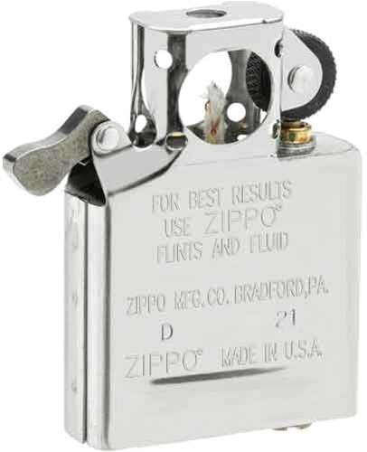 ZIPPO Pfeifeneinsatz Benzin chrom poliert ZIPPO Pfeifeneinsatz Benzin chrom poliert