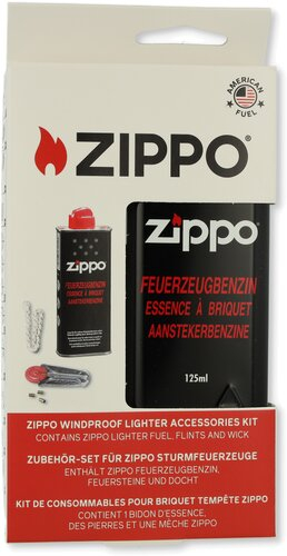 Zippo Starter Kit (Benzin, Steine, Docht) 125ml