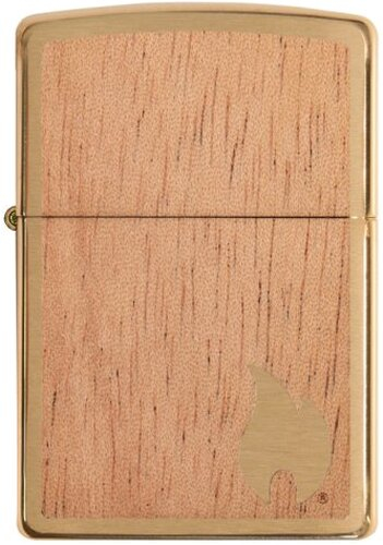 Zippo Woodchuck Brushed Brass