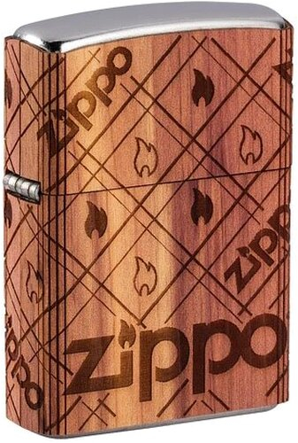 Zippo Woodchuck USA Design Cedar Emblem