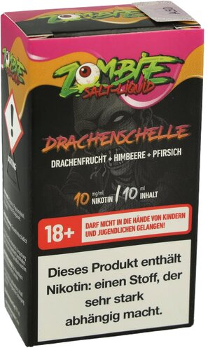 Zombie Nikotinsalz Liquid Drachenschelle 10mg Zombie Nikotinsalz Liquid Drachenschelle 10mg