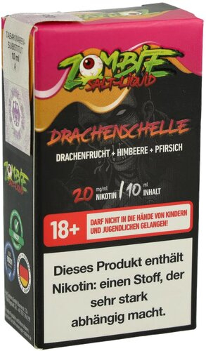 Zombie Nikotinsalz Liquid Drachenschelle 20mg Zombie Nikotinsalz Liquid Drachenschelle 20mg