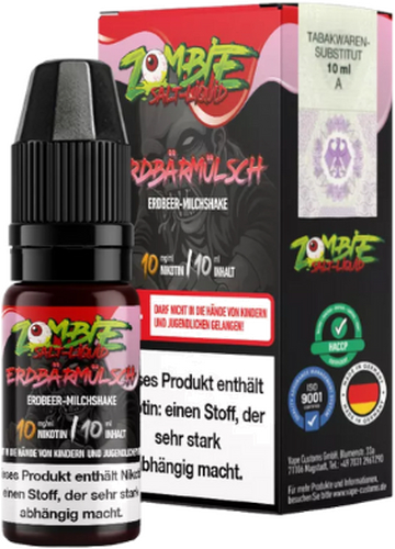Zombie Nikotinsalz Liquid Erdbärmülsch 10mg Zombie Nikotinsalz Liquid Erdbärmülsch 10mg