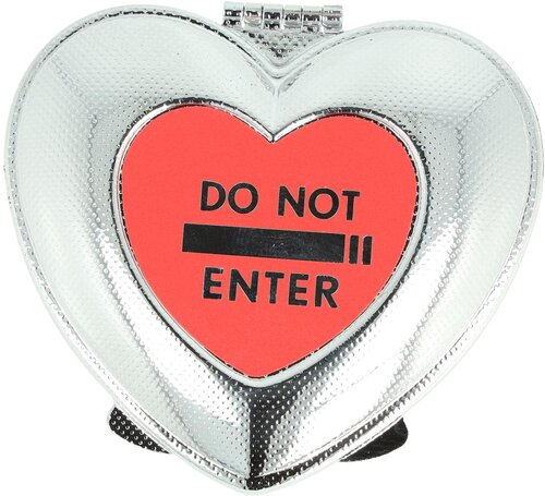 Zorr Heart Taschenascher DO NOT ENTER Rot