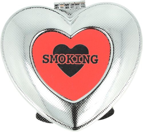 Zorr Heart Taschenascher SMOKING Rot