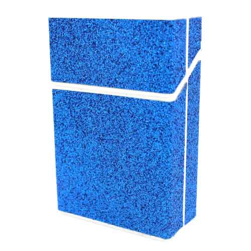 Zorr Zigarettenbox Kunststoff Glitter Blau Zorr Zigarettenbox Kunststoff Glitter Blau