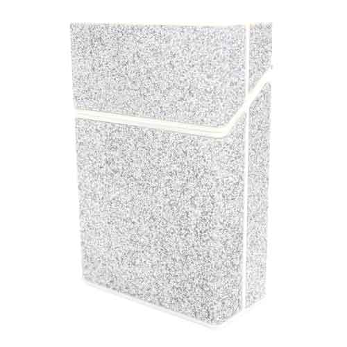 Zorr Zigarettenbox Kunststoff Glitter Silver Zorr Zigarettenbox Kunststoff Glitter Silver