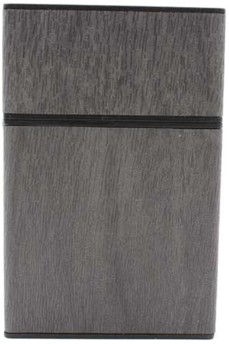 Zorr Zigarettenbox Kunststoff Holzoptik grau Zorr Zigarettenbox Kunststoff Holzoptik grau