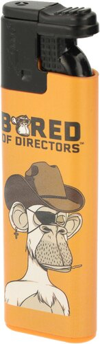 Zorro Juicy Bored of Directors Feuerzeug Orange 2v5