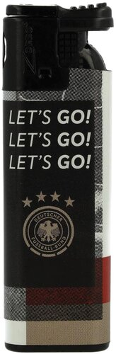 Zorro Juicy DFB Feuerzeug schwarz 3v3 Zorro Juicy DFB Feuerzeug schwarz 3v3