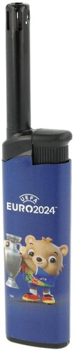 Zorro Mini BBQ UEFA Mascottchen Stabfeuerzeug Euro 2024 Blau Zorro Mini BBQ UEFA Mascottchen Stabfeuerzeug Euro 2024 Blau