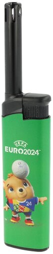 Zorro Mini BBQ UEFA Mascottchen Stabfeuerzeug Euro 2024 Grün Zorro Mini BBQ UEFA Mascottchen Stabfeuerzeug Euro 2024 Grün