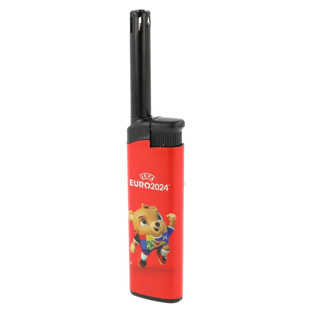 Zorro Mini BBQ UEFA Mascottchen Stabfeuerzeug Euro 2024 Rot Zorro Mini BBQ UEFA Mascottchen Stabfeuerzeug Euro 2024 Rot