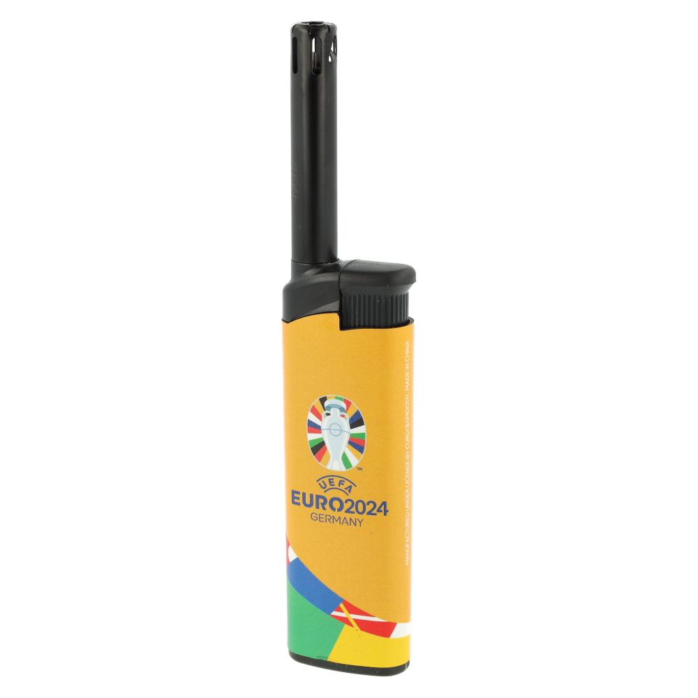 Zorro Mini BBQ UEFA Pokal Stabfeuerzeug Euro 2024 Gelb Zorro Mini BBQ UEFA Pokal Stabfeuerzeug Euro 2024 Gelb