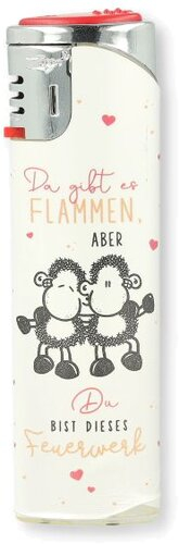 Zorro Sheepworld Heart Da gibt es Flammen aber Feuerzeug 5v6