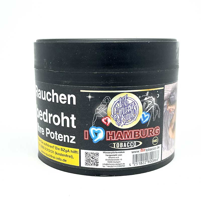 187 I love Hamburg 200g Shisha Tabak 187 I love Hamburg 200g Shisha Tabak