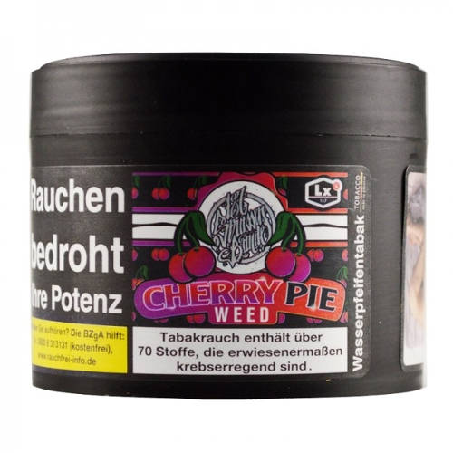 187 Strassenbande Cherry Pie Weed Shisha Tabak 200g Dose 187 Strassenbande Cherry Pie Weed Shisha Tabak 200g Dose