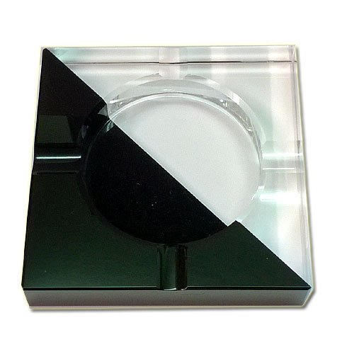 Ascher für Zigaretten Glas Schwarz-Weiß 4 Ablagen (Artikel wird nicht mehr hergestellt) Ascher für Zigaretten Glas Schwarz-Weiß 4 Ablagen (Artikel wird nicht mehr hergestellt)