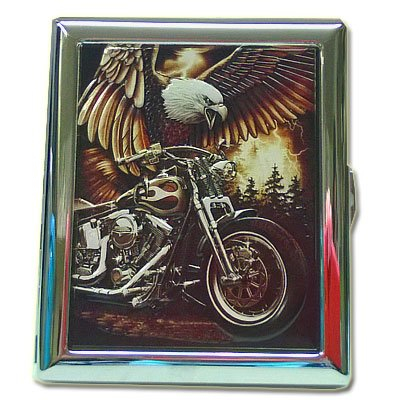 Atomic Zigarettenetui American Eagle Braun Atomic Zigarettenetui American Eagle Braun