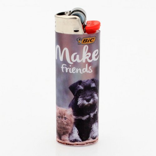 BIC Feuerzeug Best Friends MAKE FRIENDS BIC Feuerzeug Best Friends MAKE FRIENDS