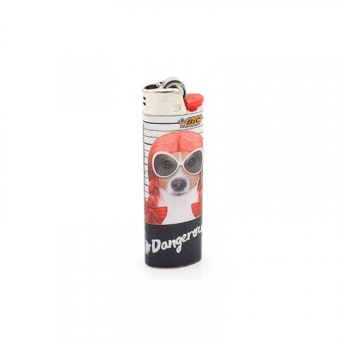 BIC Feuerzeug Gangster Dog DANGEROUS BIC Feuerzeug Gangster Dog DANGEROUS