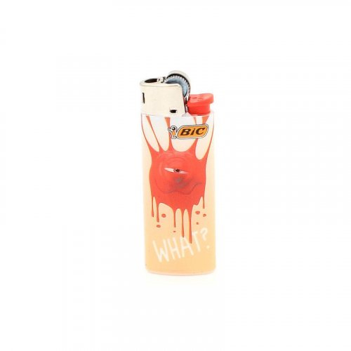 BIC Feuerzeug Mini Sticky Monster WHAT? BIC Feuerzeug Mini Sticky Monster WHAT?