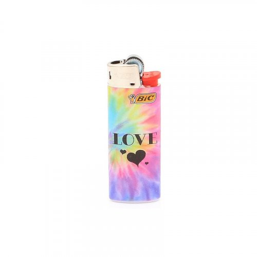 BIC Feuerzeug Mini Tie Dye LOVE BIC Feuerzeug Mini Tie Dye LOVE