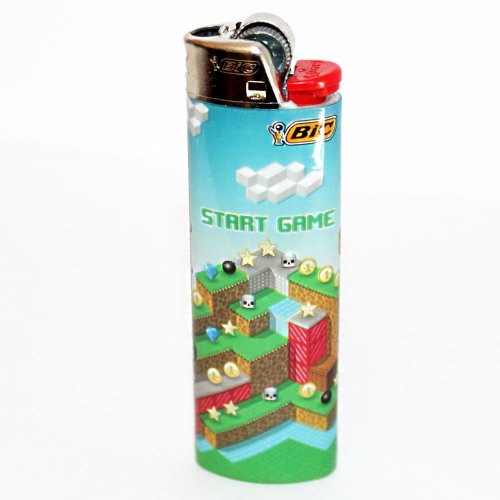 BIC Feuerzeug Steinzündung Gaming 8/8 BIC Feuerzeug Steinzündung Gaming 8/8