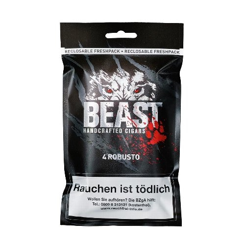Beast Robusto Zigarre 4 Stk. Beast Robusto Zigarre 4 Stk.