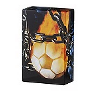 Clic Boxx Zigarettenbox 20er Fußball Flamme Clic Boxx Zigarettenbox 20er Fußball Flamme