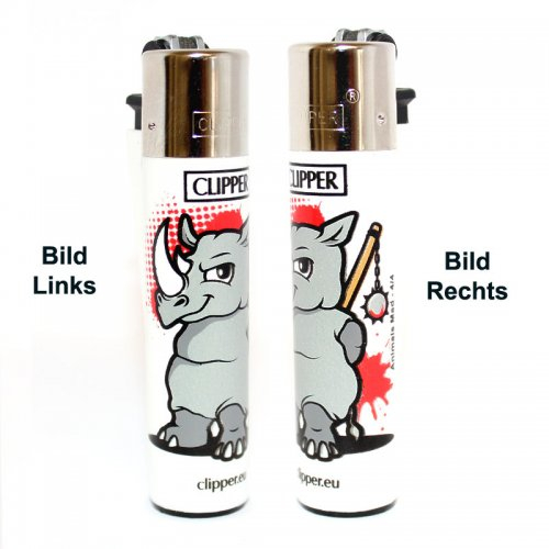 Clipper Feuerzeug Animals Mad 4/4 Clipper Feuerzeug Animals Mad 4/4