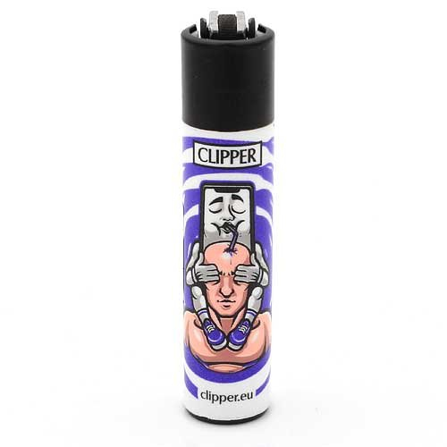 Clipper Feuerzeug Digital World - 2v4 SAFTKOPF Clipper Feuerzeug Digital World - 2v4 SAFTKOPF