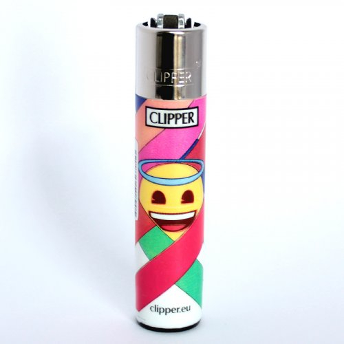 Clipper Feuerzeug EmojiMix2 Unschuldig Smiley - 4/4 Clipper Feuerzeug EmojiMix2 Unschuldig Smiley - 4/4