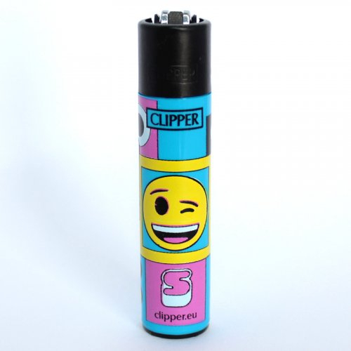 Clipper Feuerzeug EmojiMix4 Blau Clipper Feuerzeug EmojiMix4 Blau