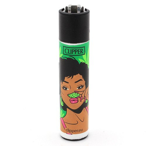 Clipper Feuerzeug Girlz - 1v4 Grün Clipper Feuerzeug Girlz - 1v4 Grün