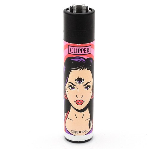 Clipper Feuerzeug Girlz - 2v4 Pink 3.Auge Clipper Feuerzeug Girlz - 2v4 Pink 3.Auge