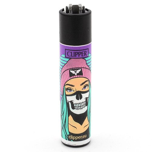 Clipper Feuerzeug Girlz - 4v4 Skull Mask Lila Clipper Feuerzeug Girlz - 4v4 Skull Mask Lila