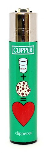 Clipper Feuerzeug Love Cookies 3/4 Clipper Feuerzeug Love Cookies 3/4