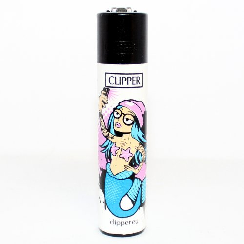 Clipper Feuerzeug Meerjungfrauen 3/4 Clipper Feuerzeug Meerjungfrauen 3/4