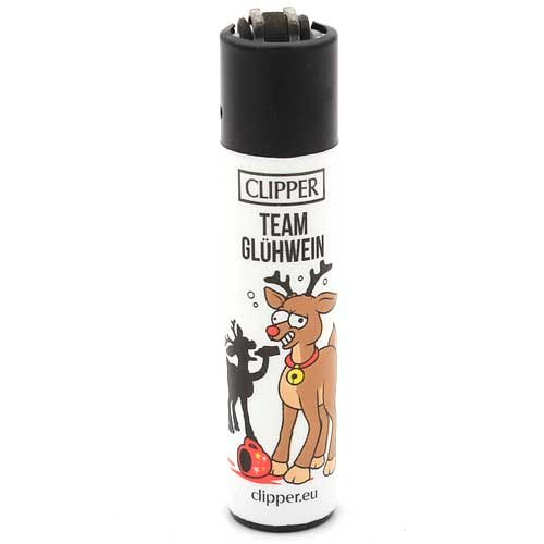 Clipper Feuerzeug Rentiere - 1v4 TEAM GLÜHWEIN Clipper Feuerzeug Rentiere - 1v4 TEAM GLÜHWEIN