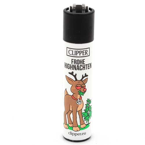 Clipper Feuerzeug Rentiere - 2v4 FROHE HIGHNACHTEN Clipper Feuerzeug Rentiere - 2v4 FROHE HIGHNACHTEN
