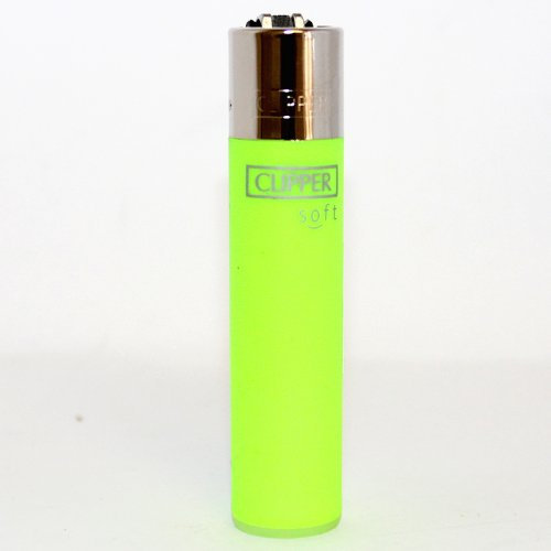 Clipper Feuerzeug Soft grün