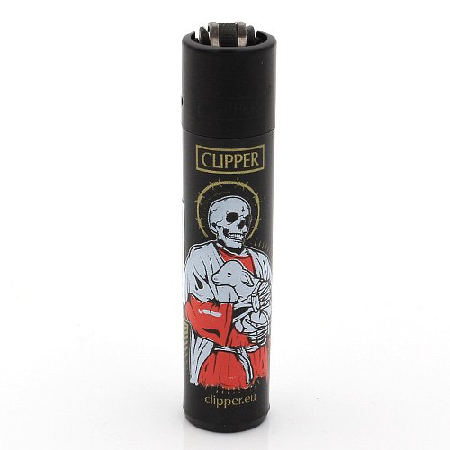 Clipper Feuerzeug Tattoo 3 - 1v4 SKULL PRIEST Clipper Feuerzeug Tattoo 3 - 1v4 SKULL PRIEST