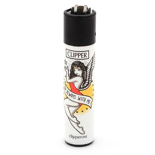 Clipper Feuerzeug Tattoo 3 - 2v4 ANGEL ALWAYS WITH ME Clipper Feuerzeug Tattoo 3 - 2v4 ANGEL ALWAYS WITH ME