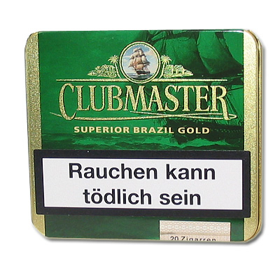 Clubmaster Zigarillos Superior Brasil Gold 164 Clubmaster Zigarillos Superior Brasil Gold 164