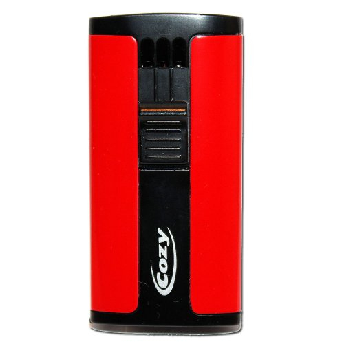 Cozy Rot Zigarrenfeuerzeug Jet-Flame Cozy Rot Zigarrenfeuerzeug Jet-Flame