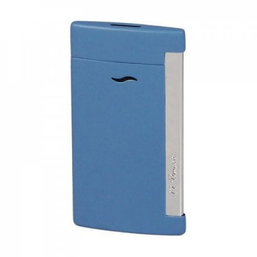 DUPONT SLIM 7 blau matt Jet-Flame DUPONT SLIM 7 blau matt Jet-Flame