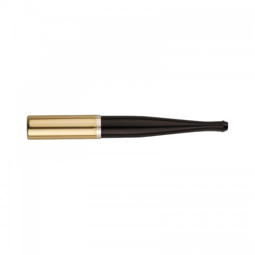 Denicotea Zigarettenspitze Trendy Schwarz Gold Denicotea Zigarettenspitze Trendy Schwarz Gold